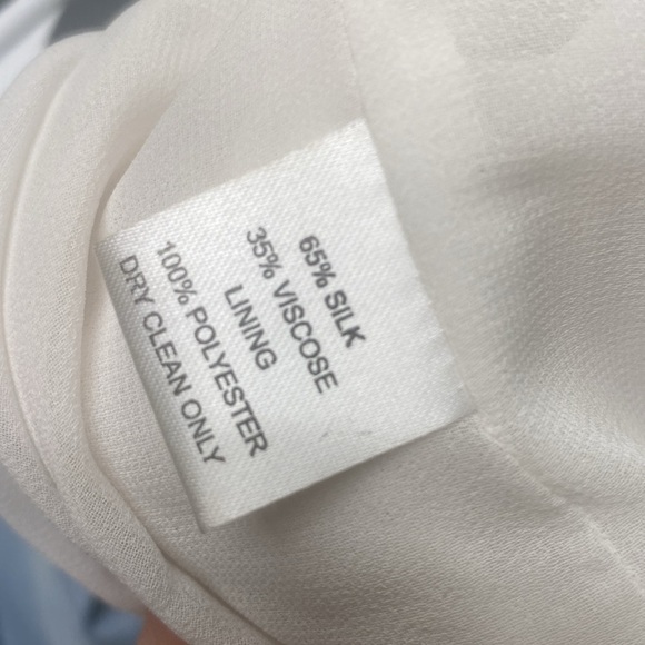 LAROQUE BAREETT DRESS IN BROWN SEA PEBBLE FEMININE FLOWY SILK/VISCOSE BLEND SZ M - Picture 11 of 16